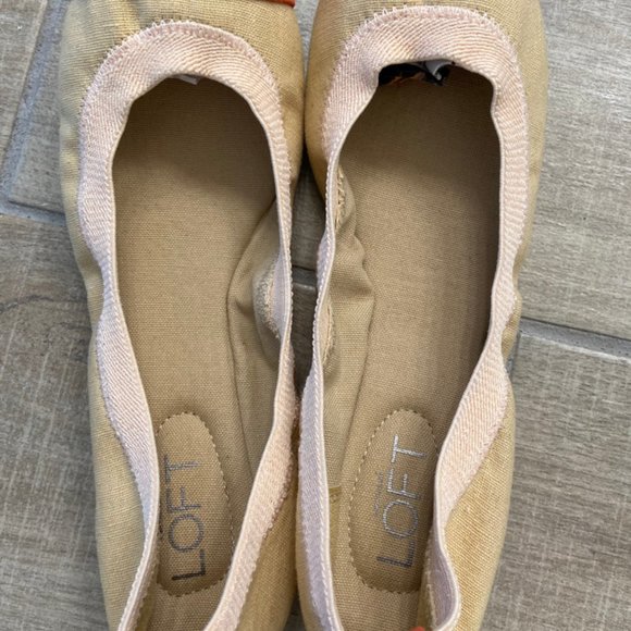 Ann Taylor LOFT Color Block Ballet Flats - Picture 9 of 10